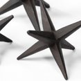 thumbnail image 4 of Set of Three Black Metal Star DÃ©cor Pieces, 4 of 5