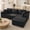 Black, variant on 108" Modular Sectional Sofa, L-Shaped Cloud Couch with 59" Extra-Deep Chaise, 75D Memory Foam, Boneless Plush Corduroy Sofa, No Assembly, Black