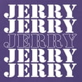 thumbnail image 6 of Wild Bobby Jerry Springer 90's TV Talk Show Host Jerry Jerry Chant Famous People Womens Slim Fit Junior Tee, Purple Rush, Small, 6 of 6