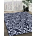 thumbnail image 3 of Ahgly Tapis Rectangulaire Lavable en Machine, Bleu Nuit, 4 Pieds x 6 Pieds, 3 of 7