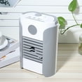 thumbnail image 4 of Ventilador de refrigeración portátil para el hogar humidificación pulverizador enfriador de aire mini acondicionador carga USB gris, 4 of 14