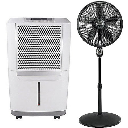 

Value Bundle FAD504DWD Frigidaire Energy Star 50-Pint Dehumidifier w/Lasko 18 Pedestal Fan