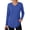 Blue, variant on Rosvigor Womens Workout Tops Long Sleeve V Neck Tee Shirts Athletic Shirts Comfy Activewear Tops for Gym Running Yoga