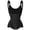 Black shapewear, variant on Postures Correcting Workout Tanks Top For Women Seamless High Waist Slimming Vest With Quick Dry Fabric