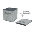 thumbnail image 4 of Panier de rangement en forme de cube Mainstays pour adulte, pliable, les principaux matériaux sont du tissu non usé et du papier cartonné, parfait pour la crèche, la salle de jeux, etc., 4 of 6