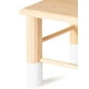 thumbnail image 2 of Taburete de Madera para niños y niñas Duduk blanco Duduk TAB, 2 of 4