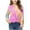 Pink, variant on HAOTAGS Girls Tie Dye Print Tops 2025 Fashion Round Neck Long Sleeve Shirts Pink Size 9 Years