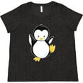 thumbnail image 3 of Inktastic Penguin Women's Plus Size T-Shirt, 3 of 5