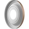 thumbnail image 4 of Ekena Millwork 10"OD x 3 1/2"ID x 1 1/8"P Traditional Thermoformed PVC Ceiling Medallion (Fits Canopies up to 5 1/2"), Aged Copper, 4 of 5