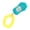 Sky Blue, variant on M Buder Adjustable 3 Gears Pet Dog Training Clicker Claw Shaped with Wrist Strap for Cats Birds Horses Sky Blue Color 3.94 Inches Long Multipurpose Portable Handheld