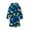 Blue, variant on Kids Hoodie Robe for Boys,3-8Y Little Boys Hooded Robes Plush Fleece Bathrobe Kids Mid Length Version Pajamas Toddler Boys Pajamas