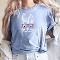 thumbnail image 1 of Pntutb Mujer Casual Cuello Redondo Pascua Impreso Camiseta Suelta Manga Corta Tops Blusa Pntutb Pntutb-1450, 1 of 5
