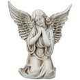 thumbnail image 2 of Northlight Kneeling Angel with Open Wings Statue - 13", 2 of 9