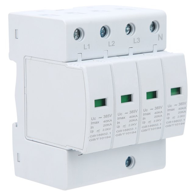 Aparatos eléctricos, pararrayos de protección contra sobretensiones 4P, módulo protector contra sobretensiones, dispositivo de protección contra sobretensiones, calidad superior