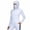White, variant on Sun Shirt Women UV Protection UPF 50 Lightweight Breathable Long Sleeve Rash Guard with Built In Face Mask for Hiking Running Cycling