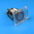 thumbnail image 3 of Cubierta Protectora de Plástico de Interruptor de Protección de para Interruptor de Diá 16mm / 19mm / 22mm - Transparente-22mm 22 mm Macarena Cubierta del interruptor impermeable, 3 of 8
