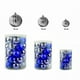 thumbnail image 3 of Advancent 34 Uds bola de Navidad árbol de Navidad colgante bola de adorno de plástico hogar Oficina Navidad boda vacaciones decoración Kits de decoración para fiestas azul Advancent HA8971-02B, 3 of 6