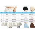 thumbnail image 3 of Women's Boho Flowy White Maxi Skirt Ruffle Elastic Waist Long Skirts, Casual High Waist Tiered Skirt for Women, 3 of 8