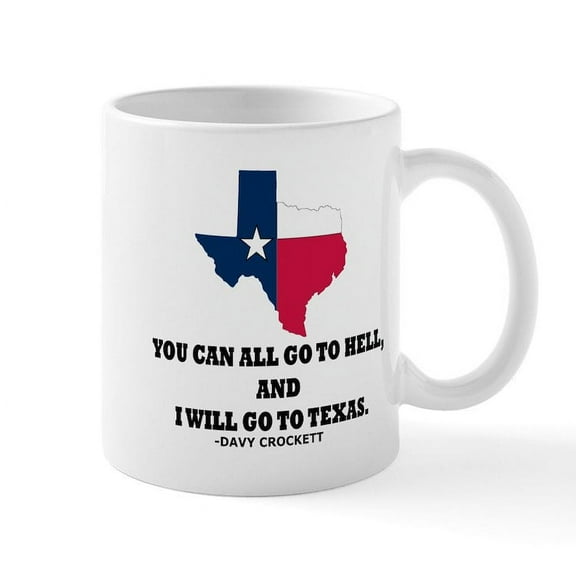 CafePress - DAVY CROCKETT Mug - 11 oz Ceramic Mug - Novelty Coffee Tea Cup