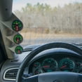 thumbnail image 2 of GlowShift | 2007-2013 Chevrolet Silverado 6.6 Duramax Tan Triple Pillar Pod with Speaker Cutout + Tinted 7 Color Series 60 PSI Boost Gauge, 1500F Pyrometer EGT Gauge & Transmission Temperature Gauge, 2 of 8