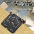 thumbnail image 3 of Unatoiry Black Time-Saving And Efficient - Adjustable Edge Distance Punching Locator For Professionals, 3 of 6