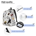 thumbnail image 3 of Rocae Animal Bird for Canvas College Laptop Backpack for Men Women -Small, 3 of 5