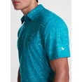 thumbnail image 4 of Birdie Bound Splatter Print Golf Polo Shirt, Men's Sizes XS-4XLT, 4 of 5