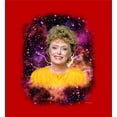 thumbnail image 7 of Golden Girls Blanche Galaxy Headshot Crew Neck Short Sleeve Men's T-shirt-Medium, 7 of 7
