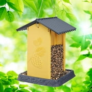 North States Pinecone Hopper Bird Feeder with lightweight plastic