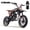 ORANGE, variant on QEASET 39cc Gas mini Bike - Mini Motorcycles for Young Riders, Gas Powered Mini Bike with Safety Kill Switch, Tubeless Tires, Easy Pull Start, and EPA Approved (BLUE)