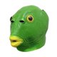 thumbnail image 1 of Venta caliente Máscara de cabeza de hombre pez verde Cubierta de cabeza de pez extraño, 1 of 7