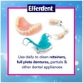 thumbnail image 5 of Efferdent Anti-Bacterial Denture Cleanser Tablets, 102 ct, 6 Pack, 5 of 8