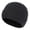 Black, variant on Summer Outdoor Travel Essentials Accessories Beanie Hats for Women and Men Solid Color Granular Caps Must Have Fleece Thickened Cold Proof Ear Guards for Riding