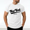 thumbnail image 2 of Leey-World Men's T-Shirt Short Sleeve Crew Neck Textured Shirts Classic Knit Pullover Tees Mens Tshirts(White,L), 2 of 9