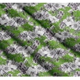 thumbnail image 3 of Soimoi Cotton Cambric Fabric Leaves & Flower Floral Printed Fabric 1 Yard 56 Inch Wide, 3 of 7