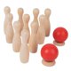 thumbnail image 4 of Juguete de para niños de para patio trasero, 10 pines de , juguetes , 2 , familiar, juguete de utilería para CUTICAT Juego de bolos para niños pequeños, 4 of 6