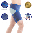 thumbnail image 3 of Neo G Groin Brace Support for Thigh Hamstring Injury Strains Arthritis Pain Relief – Adjustable Compression for Men Women - One size, 3 of 6