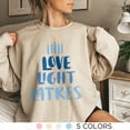 thumbnail image 4 of Hanukkah Sweatshirt, Love Light Latkes, 4 of 7