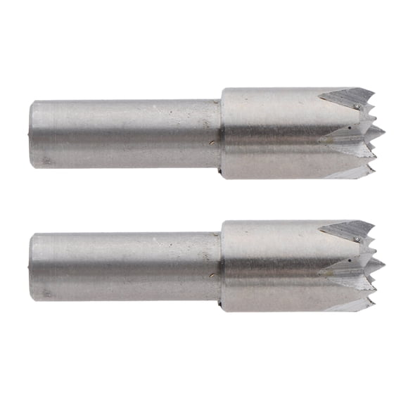 2x Broca de dedal de aleación, Mini accesorios de de torno, carpintería, bricolaje