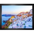 thumbnail image 1 of Santorini, Greece 24x32 Framed Canvas Oia Houses, 1 of 4