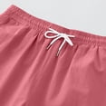 thumbnail image 4 of asjyhkr Mens Shorts Cotton Loungewear Drawstring Elastic Waist Plus Size Sleep Pajama Shorts with Pockets for Casual(M-5XL), 4 of 9