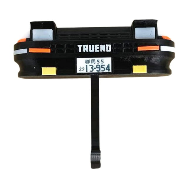 Llavero con forma de faro abierto para coche, colgador de llaves de resina para montaje en pared, accesorios para coche Negro
