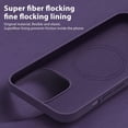 thumbnail image 4 of Original Liquid Silicone For Magsafe Magnetic Phone Case For Apple iPhone 15 14 13 12 11 Pro Max 15 Plus Wireless Charging Cover, 4 of 5