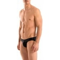 thumbnail image 2 of Gary Majdell Sport Mens Solid Black Contour Pouch Bikini Swimsuit Size Small, 2 of 4