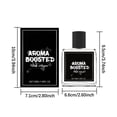 thumbnail image 3 of Fragancia Musk Colonia Perfume de larga duración Perfume en capas Fresco Masculino Perfume ligero portátil Spray 50 ml Agua de esencia, 3 of 9