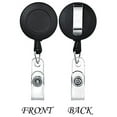 thumbnail image 4 of Muka 50 Pcs Retracting Badge Reel Solid Color with Belt Clip for Key Name Card-Assorted, 4 of 8
