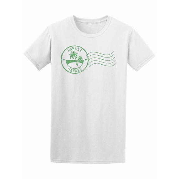 Hawaii Hawaii Stamp Logo Tee Men's -Image by Shutterstock