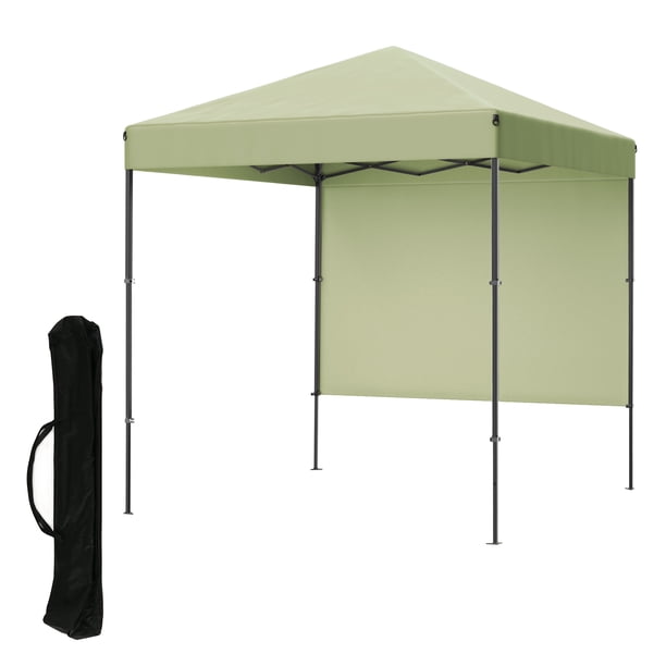 Yeshouse Carpa plegable de 1,8 x 1,8 m, portátil e impermeable, con panel lateral y bolsa de transporte, altura ajustable, ideal para fiestas, camping, eventos y playa