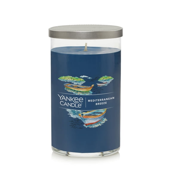 Yankee Candle Signature Medium 2-Wick Candle, Mediterranean Breeze, 14.25 oz