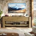 thumbnail image 3 of Tribesigns 63" TV Stand for 55/60/65/75-Inch TVs, Farmhouse Entertainment Center with Drawers and Large Storage Shelves, 3 of 10
